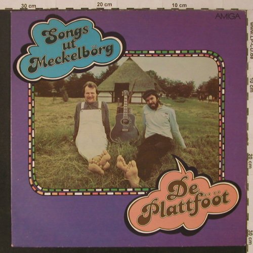 De Plattföös: Songs ut Meckelbörg, Amiga(8 56 052), DDR, 1985 - LP - F5441 - 5,00 Euro