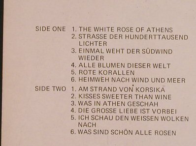 Mouskouri,Nana: White Rose Of Athens (in german), Pickw.Cont(CN 2018), UK,Ri,  - LP - F6512 - 5,00 Euro