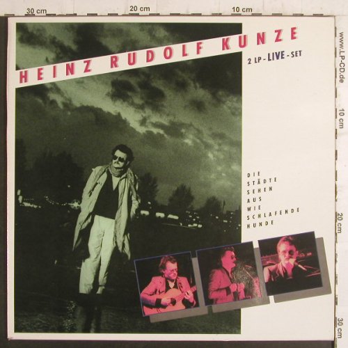 Kunze,Heinz Rudolf: Die Städte Sehen Aus Wie...Live,Foc, WEA(24-0336-1), D, 1984 - 2LP - F6558 - 7,50 Euro