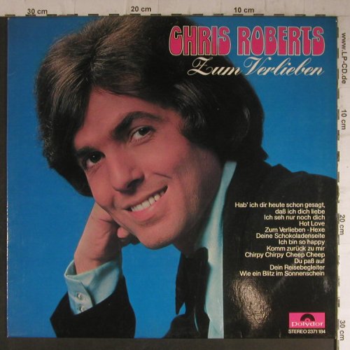 Roberts,Chris: Zum Verlieben, Polydor(2371 184), D, 1971 - LP - F6608 - 9,00 Euro