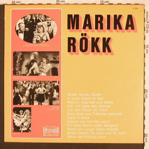 Rökk,Marika: Same - Top Classic, Historia(H 604), D, woc, 1969 - LP - F6719 - 4,00 Euro