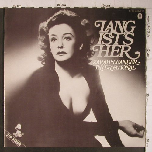 Leander,Zarah: Lang Ist's Her, International, Foc, Odeon(134-45 818/19), D,  - 2LP - F7503 - 6,00 Euro