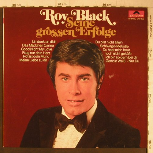 Black,Roy: Seine Grossen Erfolge, Polydor(249 323), D, 1969 - LP - F7580 - 5,50 Euro