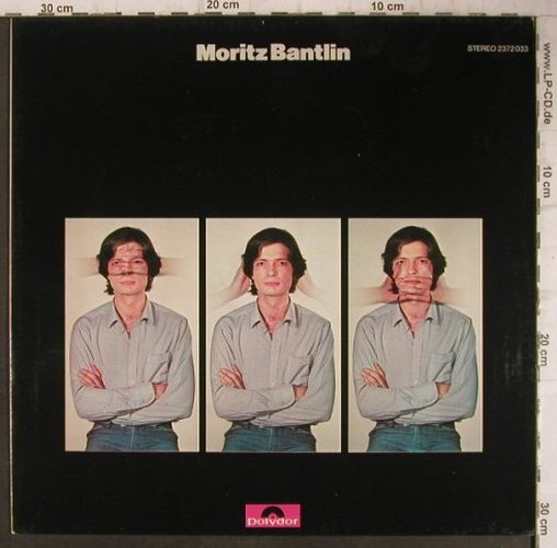 Bantlin,Moritz: Same, Polydor(2372 033), D, 1980 - LP - F7764 - 9,00 Euro