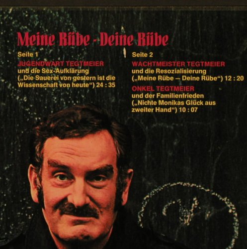 von Manger,Jürgen: Meine Rübe-Deine Rübe(Kein Poster), Philips(6305 106), D,  - LP - F8044 - 5,00 Euro