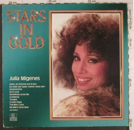 Migenes,Julia: Stars in Gold, m-/vg+, Ariola(204 647-270), D, 1982 - LP - F8316 - 3,00 Euro