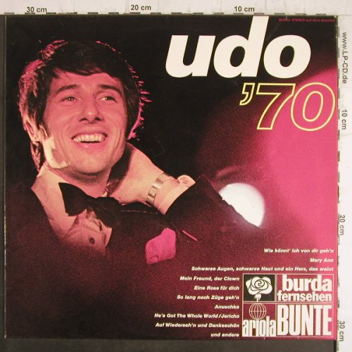 Jürgens,Udo: Udo'70, Bunte-Ed., Ariola(80 101 IU), D, 1970 - LP - F8539 - 5,00 Euro