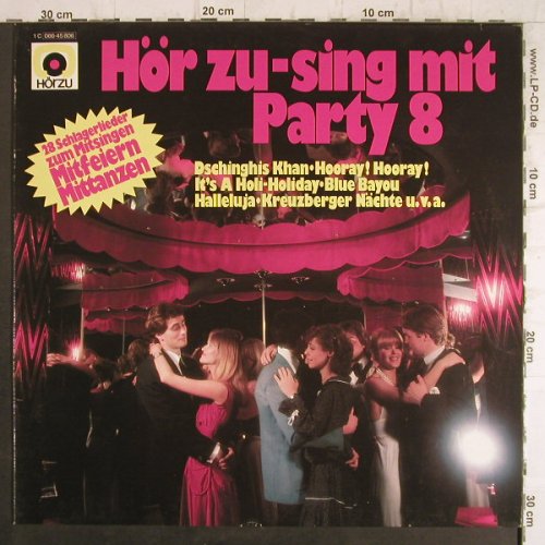 Wellnitz,Gerd/Paul Biste&StudioOrch: Hör zu-sing mit Party 8, HörZu(066-45 806), D, 1979 - LP - F8552 - 4,00 Euro
