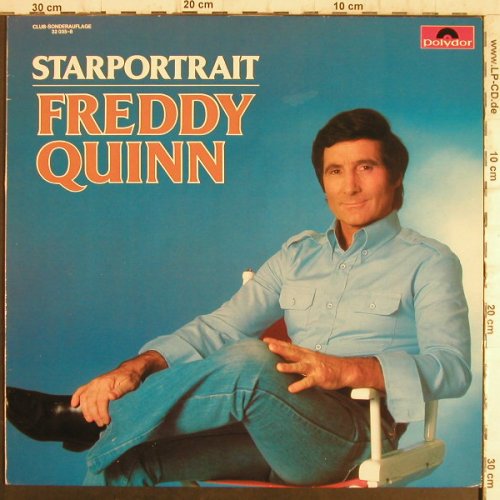 Quinn,Freddy: Starportrait, Club Sonderauflage, Polydor(32 035-8), D, Ri,  - LP - F8633 - 5,50 Euro