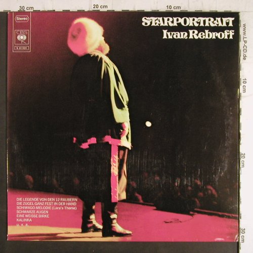 Rebroff,Ivan: Starportrait, Club Sonderauflage, CBS(S 61 521), D, 1971 - LP - F8655 - 6,00 Euro