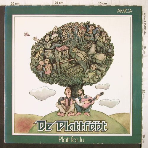 De Plattföös: Platt For Ju, Amiga(8 55 978), DDR, 1982 - LP - F9136 - 6,50 Euro