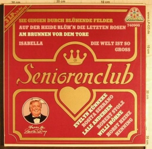 V.A.Senioren Club: Junges Herz und graue Haare, Box, MCP Magnetics(A-LP 740900), A,  - 3LP - F9252 - 7,50 Euro