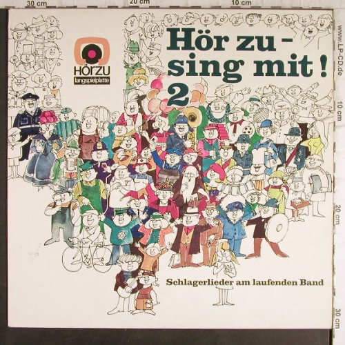 V.A.Hör Zu-sing mit! 2: Schlagerlieder am laufenden Band, HörZu(SHZE 190), D,  - LP - F9284 - 5,00 Euro