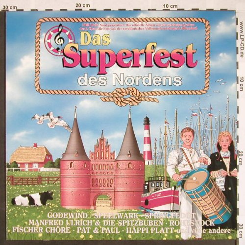 V.A.Das Superfest des Nordens: Speekwark...Margot Schöneberg, Teldec(9031-71757-1 AP), D, 1990 - LP - F9617 - 7,50 Euro
