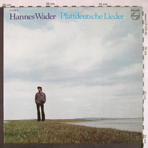Wader,Hannes: Plattdeutsche Lieder, Club-Auflage, Philips(27 526-3), D, 1974 - LP - F9913 - 5,50 Euro