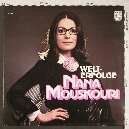 Mouskouri,Nana: Welt-Erfolge, Philips(63 164), D,  - LP - F9926 - 5,50 Euro