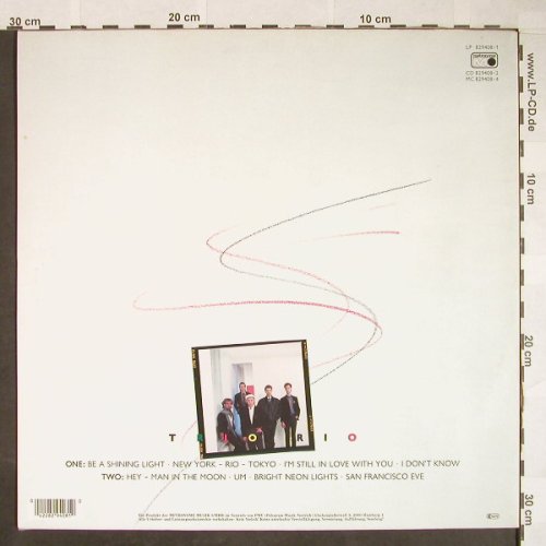 Trio Rio: Same, Metronome(829 408-1), D, 1986 - LP - F9979 - 4,00 Euro