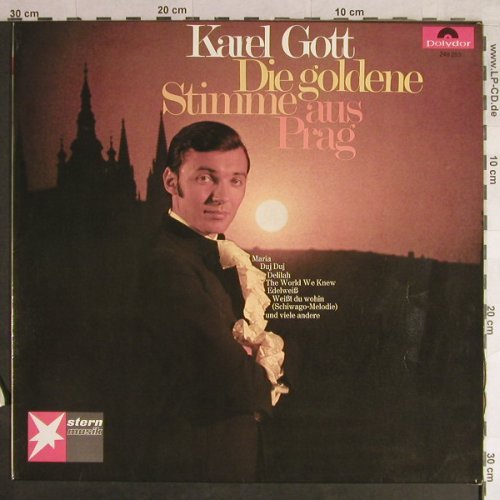 Gott,Karel: Die Goldene Stimme aus Prag, Polydor(249 253), D, 1968 - LP - H1479 - 6,00 Euro
