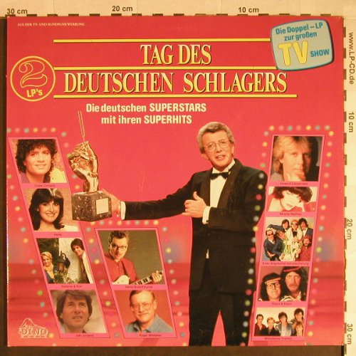 V.A.Tag des deutschen Schlagers: Die deut.Superstars mit i.Superhits, Dino(DLP 1301), D, Foc, 1986 - LP - H148 - 6,00 Euro