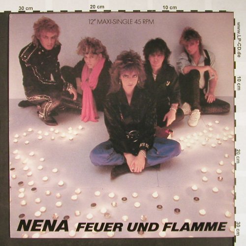 Nena: Feuer und Flamme +2, CBS(A 12.6266), NL, 1985 - 12inch - H1588 - 3,00 Euro