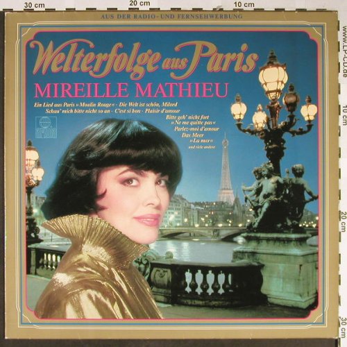 Mathieu,Mireille: Welterfolge aus Paris, Ariola(207 107-502), D, 1985 - LP - H2183 - 5,50 Euro