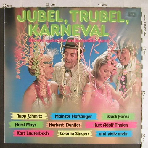 V.A.Jubel,Trubel, Karneval: Stimmungsknüller am laufenden Band, Pandora(32 054 9), D,Club Ed., 1981 - LP - H220 - 4,00 Euro