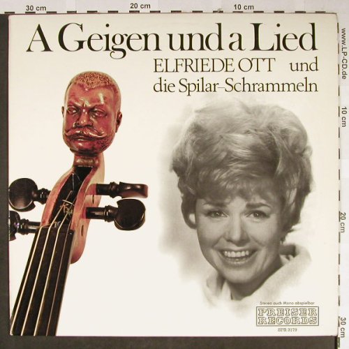 Ott,Elfriede  u.Spilar-Schrammeln: A Geigen uns a Lied, stoc, Preiser Records(SPR 3179), A,  - LP - H2239 - 9,00 Euro