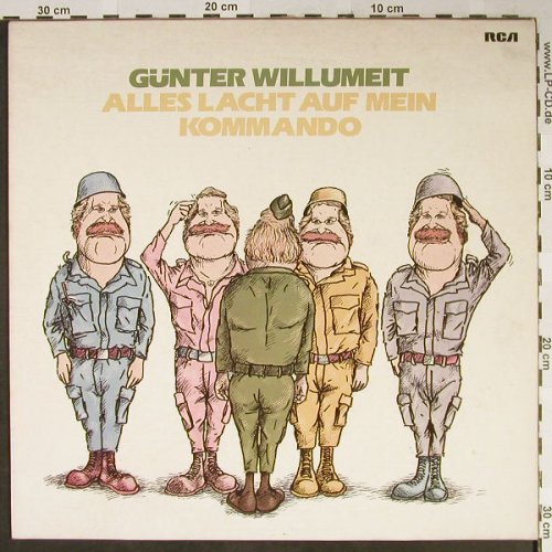 Willumeit,Günter: Alles lacht auf mein Kommando, RCA(PL 28345), D, 1979 - LP - H2286 - 5,50 Euro
