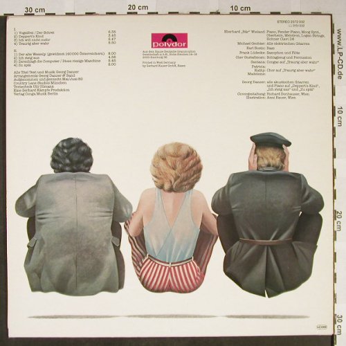 Danzer,Georg & Band: Traurig Aber Wahr, Polydor(2372 032), D, 1980 - LP - H2318 - 5,00 Euro