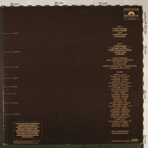 Long,Robert: Homo Sapiens, Polydor(2372 083), D, 1981 - LP - H2347 - 5,00 Euro