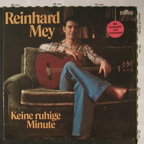 Mey,Reinhard: Keine Ruhige Minute,Foc,Poster,Text, Intercord(INT 160 121), D, 1979 - LP - H2477 - 7,50 Euro