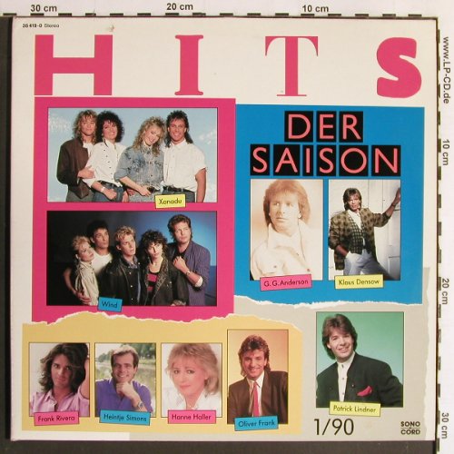 V.A.Hits der Saison 1/90: Xanadu...Karel Gott, Foc, Sonocord(36 419-0), D, 1990 - 2LP - H2581 - 4,00 Euro