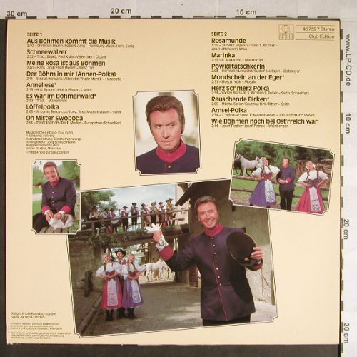 Alexander,Peter: Aus Böhmen kommt die Musik, Ariola(205 770-502), D, 1983 - LP - H274 - 5,00 Euro