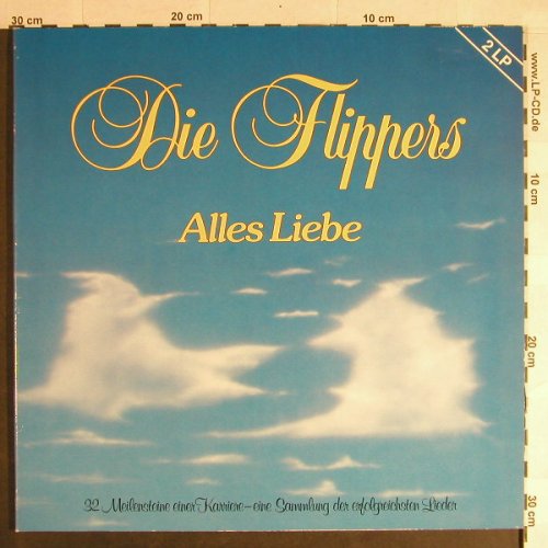 Flippers: Alles Liebe,32 Meilensteine.., Foc, Bellaphon(13 747 1), D, 1987 - 2LP - H280 - 7,50 Euro