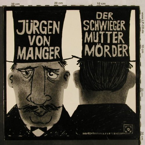 von Manger,Jürgen: Der Schwiegermuttermörder, Philips/DSC(E 805), D, Mono,  - LP - H2813 - 6,00 Euro