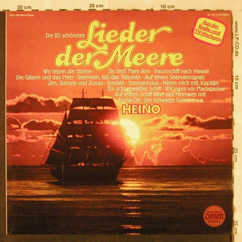 Heino: Lieder der Meere, Club Aufl., EMI(32 131-5), D,  - LP - H3413 - 5,00 Euro