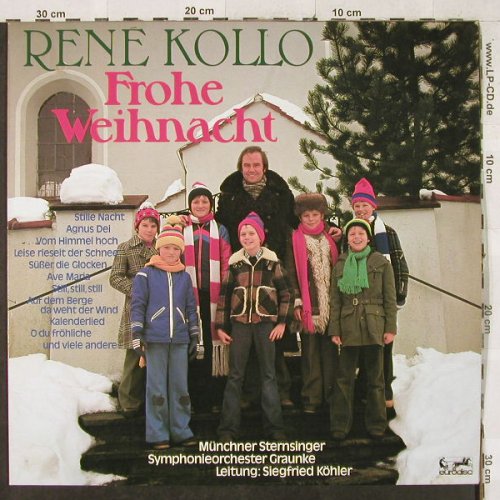 Kollo,Rene: Frohe Weihnacht, Eurodisc(34 361 6), D,  - LP - H3424 - 4,00 Euro
