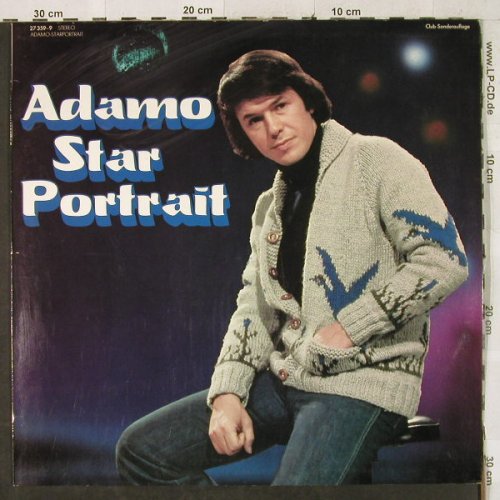 Adamo: Star Portrait, Club Ed., m-/vg+, EMI(27 359-9), D, Ri,  - LP - H3479 - 3,00 Euro