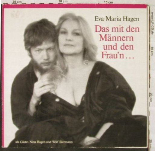 Hagen,Eva-Maria: Das mit den Männern und den Frau'n, Extra(572 30042 AM), D, m / vg+, 1988 - LP - H3568 - 7,50 Euro