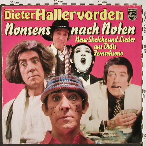 Hallervorden,Dieter: Nonsens nach Noten, m-/vg+, Philips(6305 426), D, 1980 - LP - H4007 - 5,00 Euro