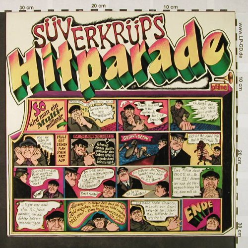 Süverkrüp,Dieter: Hitparade-Lieder/ Chansons +Poster, Pläne(S 22 303), D,  - LP - H4280 - 9,00 Euro