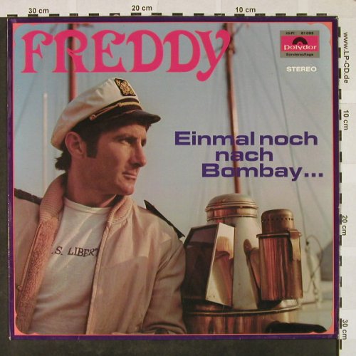 Quinn,Freddy: Einmal noch nach Bombay, Sonderaufl, Polydor(61 095), D, 1969 - LP - H4437 - 6,00 Euro