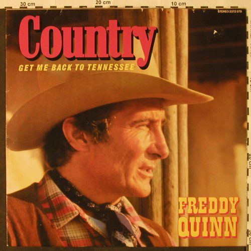 Quinn,Freddy: Country, Get me back to Tennessee, Polydor(2372 079), D, m-/vg+, 1981 - LP - H4854 - 4,00 Euro