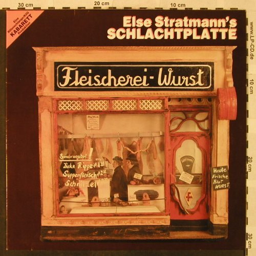 Stratmann,Else: Schlachtplatte, Rillenschlange(730003), D, 1983 - LP - H5005 - 7,50 Euro