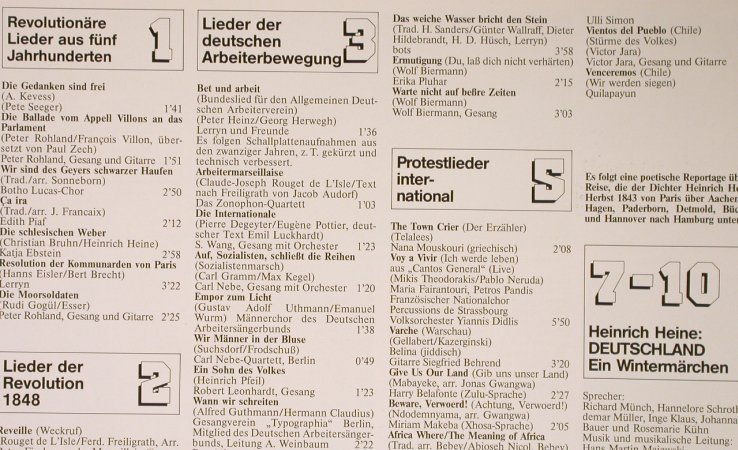 V.A.Trotz Alledem !: Pete Seeger...poetische Reportage,B, Vorwärts Ed.Box/Marifon(296 069/73), 24S.Bookl, 1982 - 5LP - H5630 - 24,00 Euro