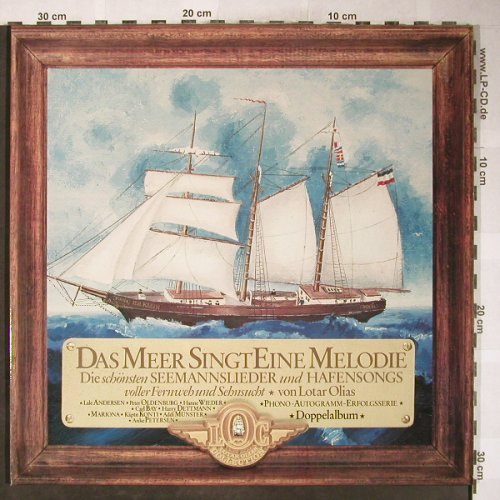 V.A.Das Meer singt eine Melodie: Seemannsl. u.Hafensongs,L.Olias, Edition Esplanade(Möwe 1005), D,  - 2LP - H6148 - 7,50 Euro