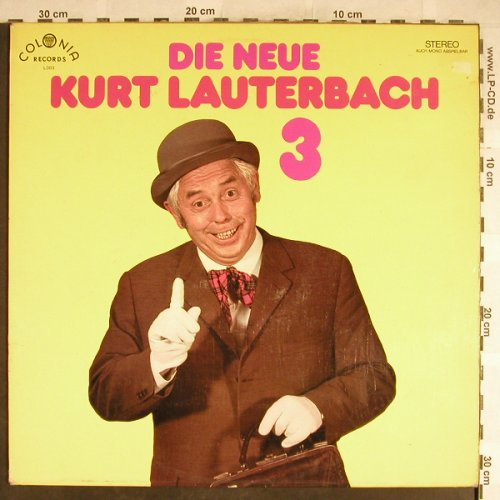 Lauterbach,Kurt: Die Neue 3, vg+/m-, Colonia Rec.(L003), D,  - LP - H6445 - 5,00 Euro