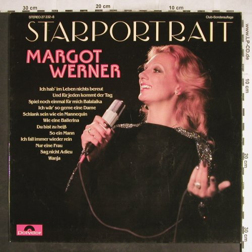 Werner,Margot: Starportrait, Polydor, Club Ed.(27 232-8), D,  - LP - H6980 - 6,00 Euro