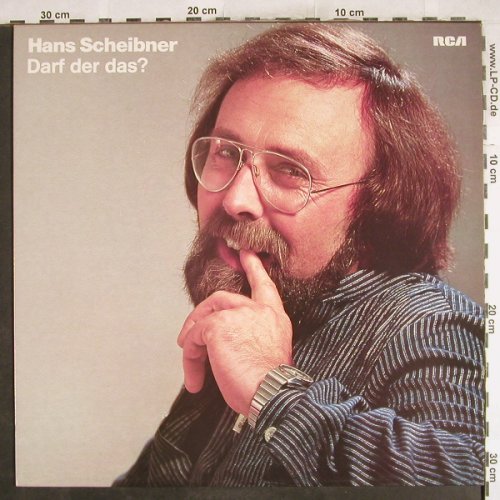 Scheibner,Hans: Darf Der Das?, RCA(PL 28370), D, 1979 - LP - H7215 - 4,00 Euro