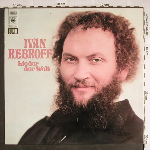 Rebroff,Ivan: Lieder der Welt, CBS/Bunte(CBS S 65199), D, 1972 - LP - H7787 - 3,00 Euro